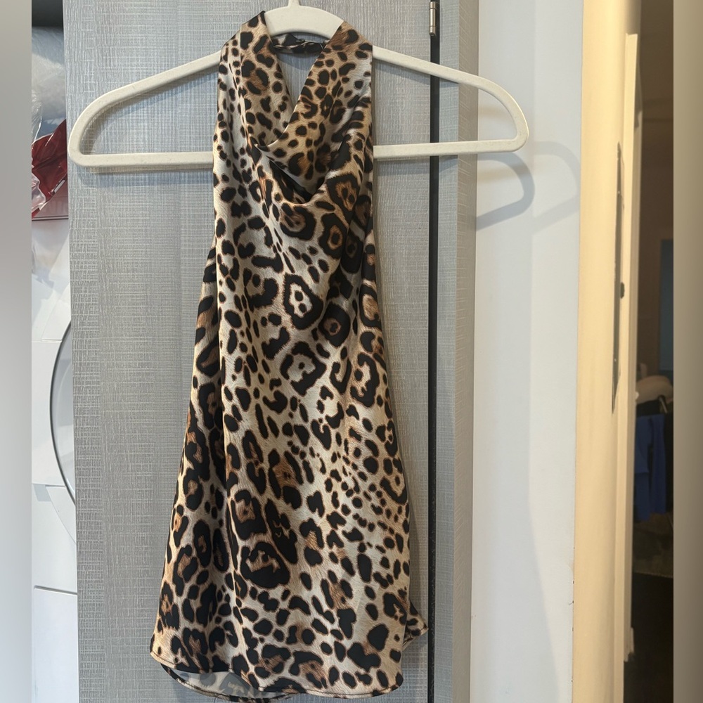Zara Cheetah Print Top